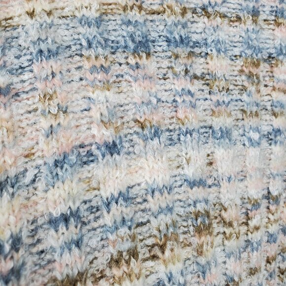 American Eagle Multicolor Cowl Neck Long Sleeve Pullover Sweater XL - Picture 8 of 11